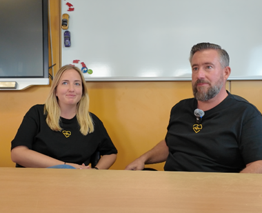 Anika & Andy Kurz, Fahrlehrer & Tochter, Fahrschule Schuster